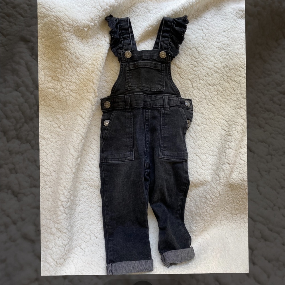 18 month Art Class overalls